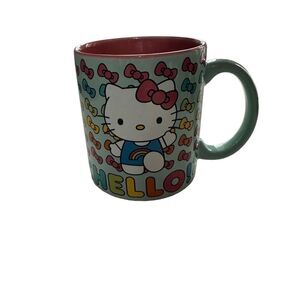 Sanrio Hello Kitty Hello Rainbows Ceramic Mug Holds 20 Ounces Viral on Tiktok